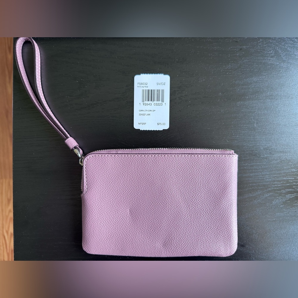 Coach Leather Wristlet - Picture 2 of 3